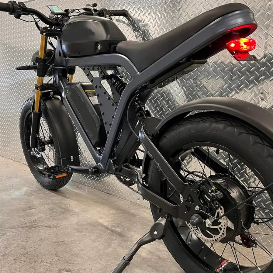 High Performance Electric Bicycle 1500w 52V Hub Motor Dual Lithium Battery E-Bike Electric Mountain Bike Cycle