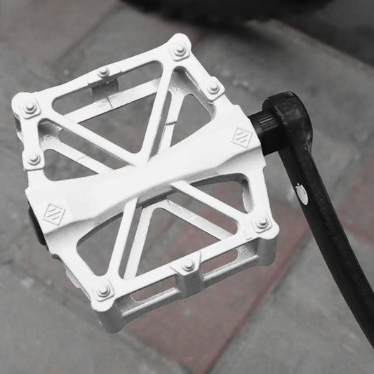 1 Pair Bicycle Pedal Professonal Part Aluminum Mountain Bike Pedals Double Ball Roller Foot Pedal Bicycle Platform accessories