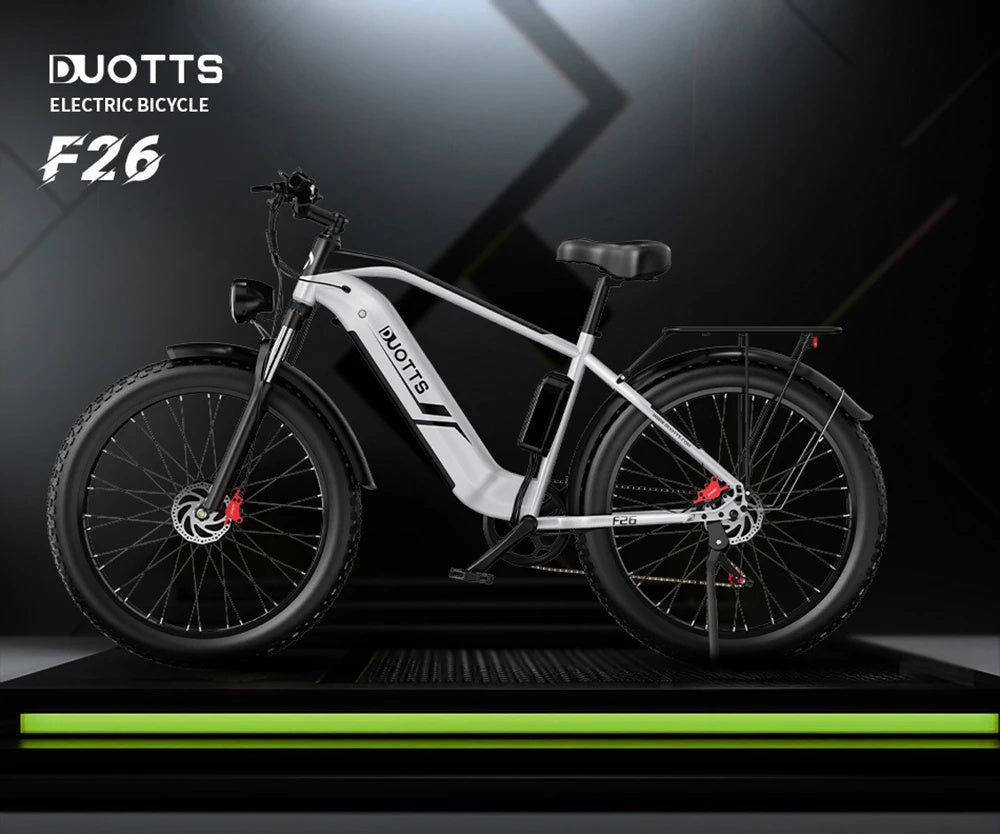 DUOTTS F26 26" Electric Mountain Bike 750W*2 Motors 48V 20Ah Battery
