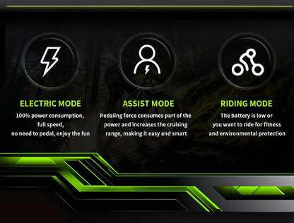 DUOTTS F26 26" Electric Mountain Bike 750W*2 Motors 48V 20Ah Battery