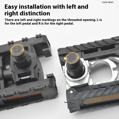 Bike Pedals Aluminum Alloy Foldable