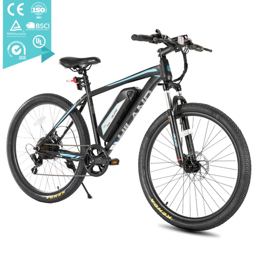 JOYKIE 26-Inch 7-Speed High-Tensile Steel Frame  Suspension Fork 2025 New Model Electric Mountain Bike