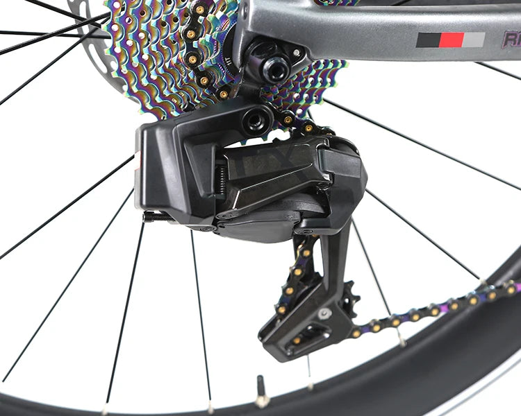 2025 New LIAO Style R12 Pro Bicycle Carbon Frame Carbon Wheel Road Bike With WheelTop EDS 2*12S Wireless Electronic Shifting