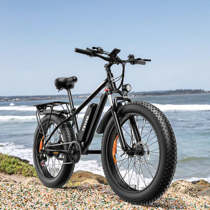 AMYET  Electric Bike with 1000W Motor Integrated Lithium Battery Aluminum Alloy Frame for Men Women