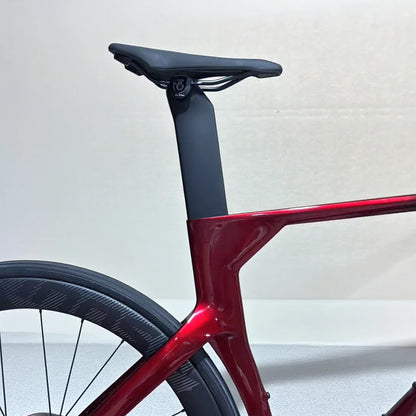 KOZO Factory Direct Sale High Modulus Carbon Fiber Road Bike Frame Set, Optional Configuration Optional Carbon Wheels Alu Wheels