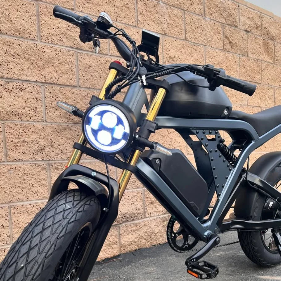 High Performance Electric Bicycle 1500w 52V Hub Motor Dual Lithium Battery E-Bike Electric Mountain Bike Cycle