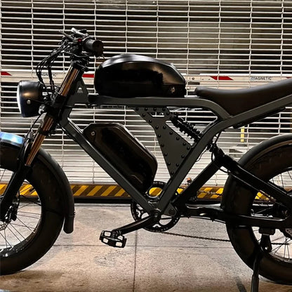 High Performance Electric Bicycle 1500w 52V Hub Motor Dual Lithium Battery E-Bike Electric Mountain Bike Cycle