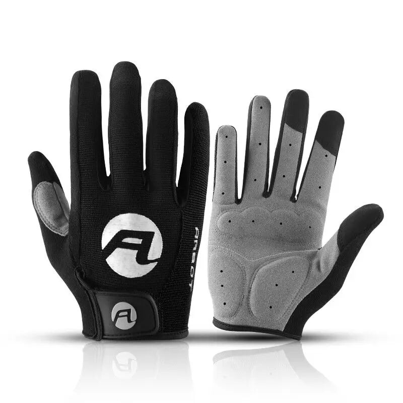 Cycling Gloves Full Finger BMX Mountain Bike Gloves with Touchscreen MTB Padded Anti-Slip Grips for Men Women