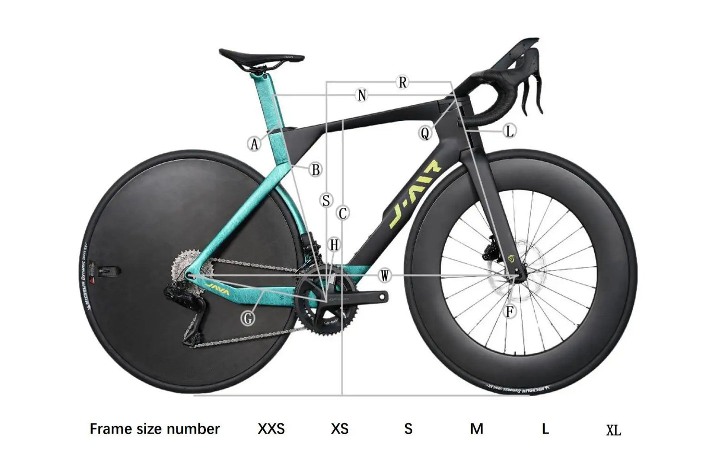 JAVA VITTORIA Carbon Fiber Road Bike L-TWOO ER7 Electric Transformers Aluminium Alloy Wheel Road Bike