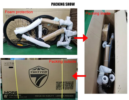 Twitter R5pro Electronic Shifting Carbon Road Bikes Wheeltop EDS 24S Wireless Adult Men's Racing Bicycle With Hydraulic Brake