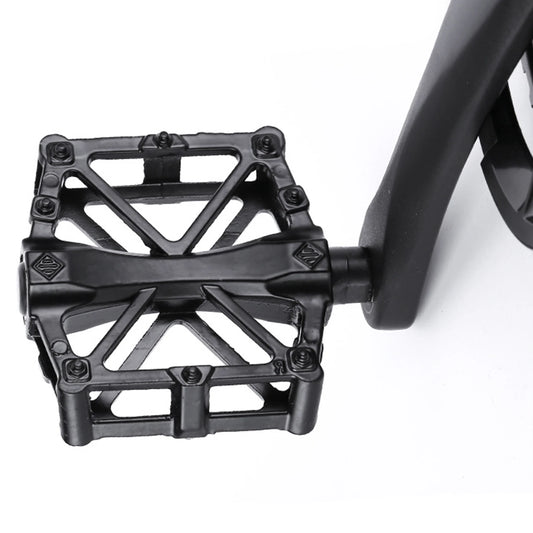 1 Pair Bicycle Pedal Professonal Part Aluminum Mountain Bike Pedals Double Ball Roller Foot Pedal Bicycle Platform accessories