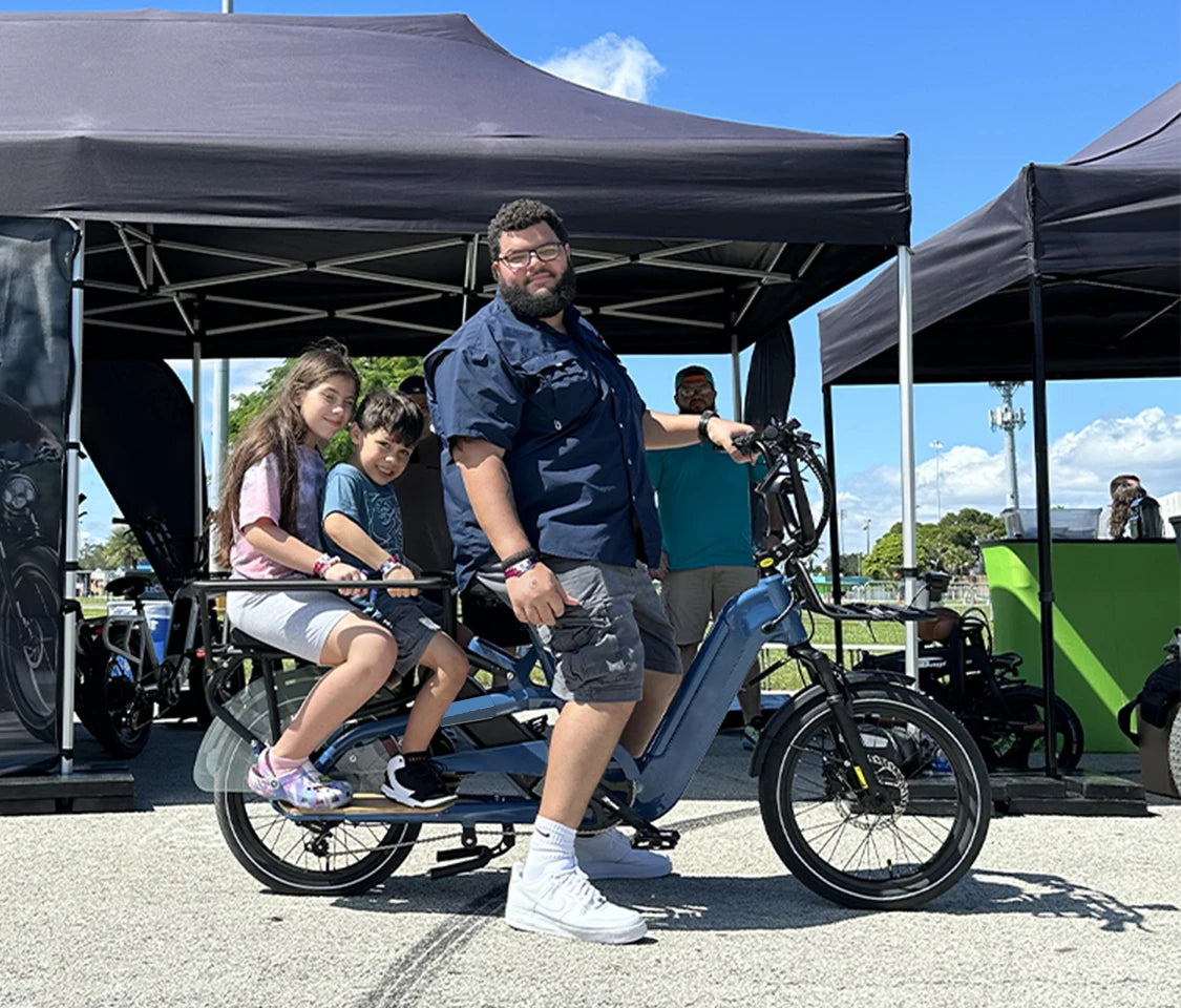 STLF Factory OEM Dual Battery Cargo Ebike 20inch Fat Tire 2 Wheels Long Tail Adult City Electric Cargo Bike 500w 750w With Baske