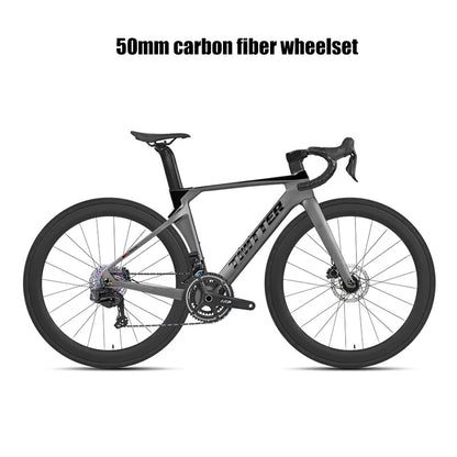 Twitter R5pro Electronic Shifting Carbon Road Bikes Wheeltop EDS 24S Wireless Adult Men's Racing Bicycle With Hydraulic Brake