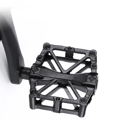 1 Pair Bicycle Pedal Professonal Part Aluminum Mountain Bike Pedals Double Ball Roller Foot Pedal Bicycle Platform accessories