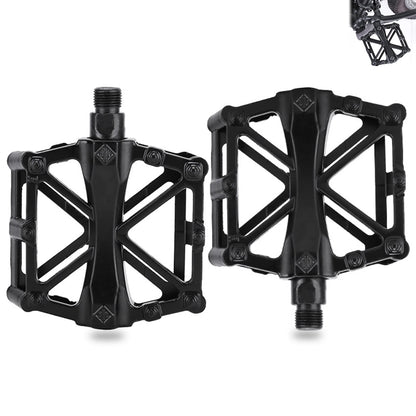 1 Pair Bicycle Pedal Professonal Part Aluminum Mountain Bike Pedals Double Ball Roller Foot Pedal Bicycle Platform accessories