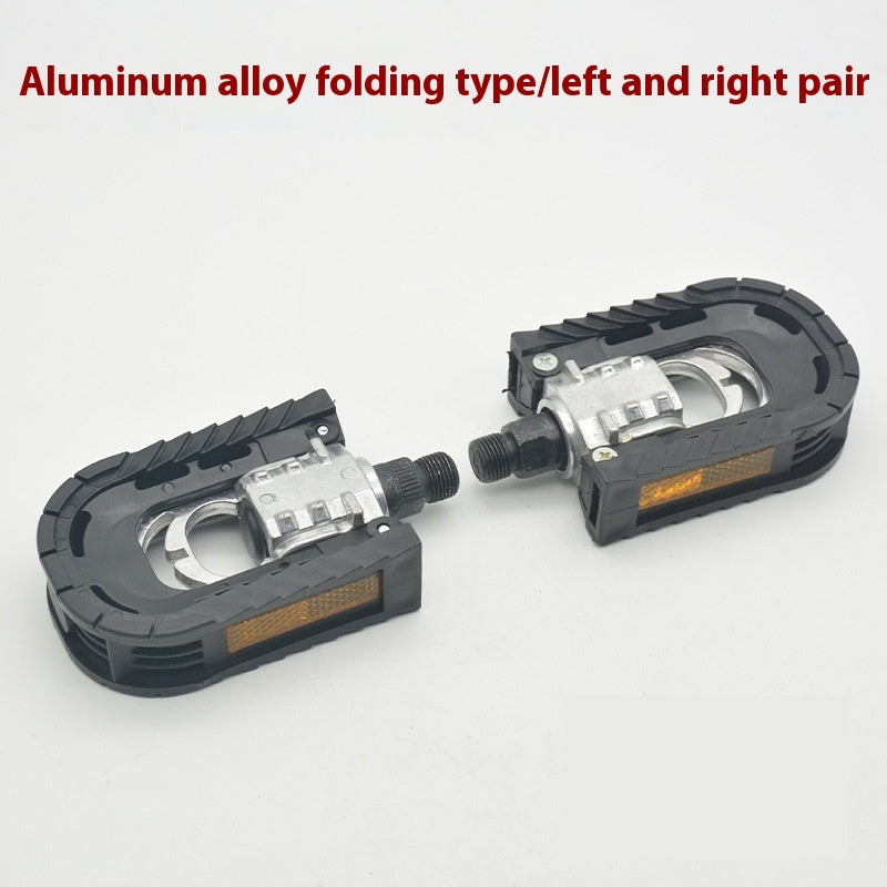 Bike Pedals Aluminum Alloy Foldable